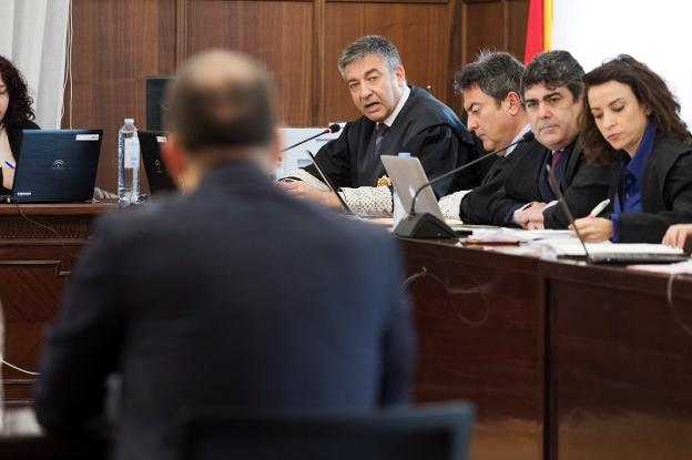 Fiscales y abogados del PP en el juicio del 'caso ERE'. 