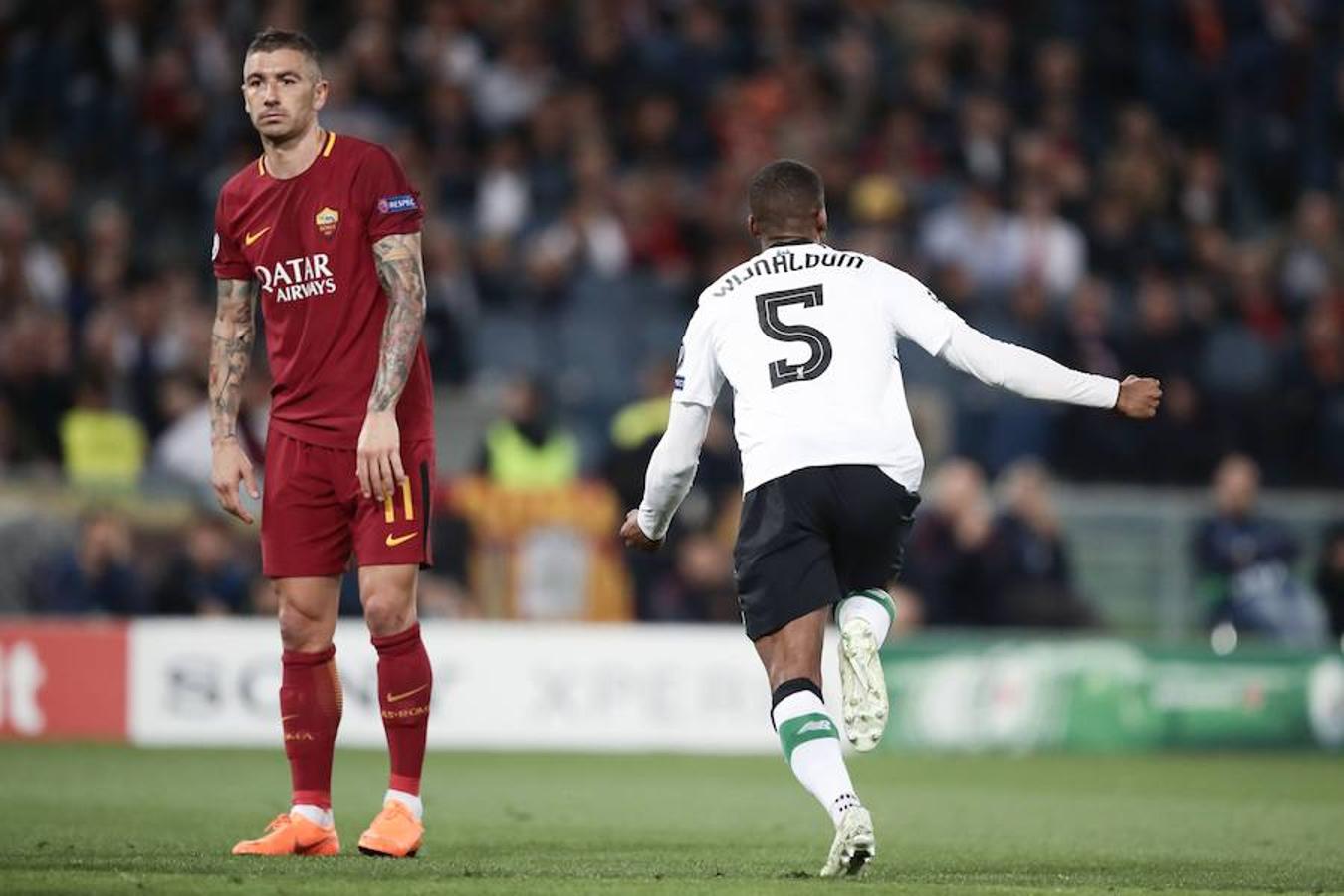 Al igual que en la ida la semifinal entre Roma y Liverpool fue muy interesante porque ambos equipos buscaron la meta rival y la encontraron. 