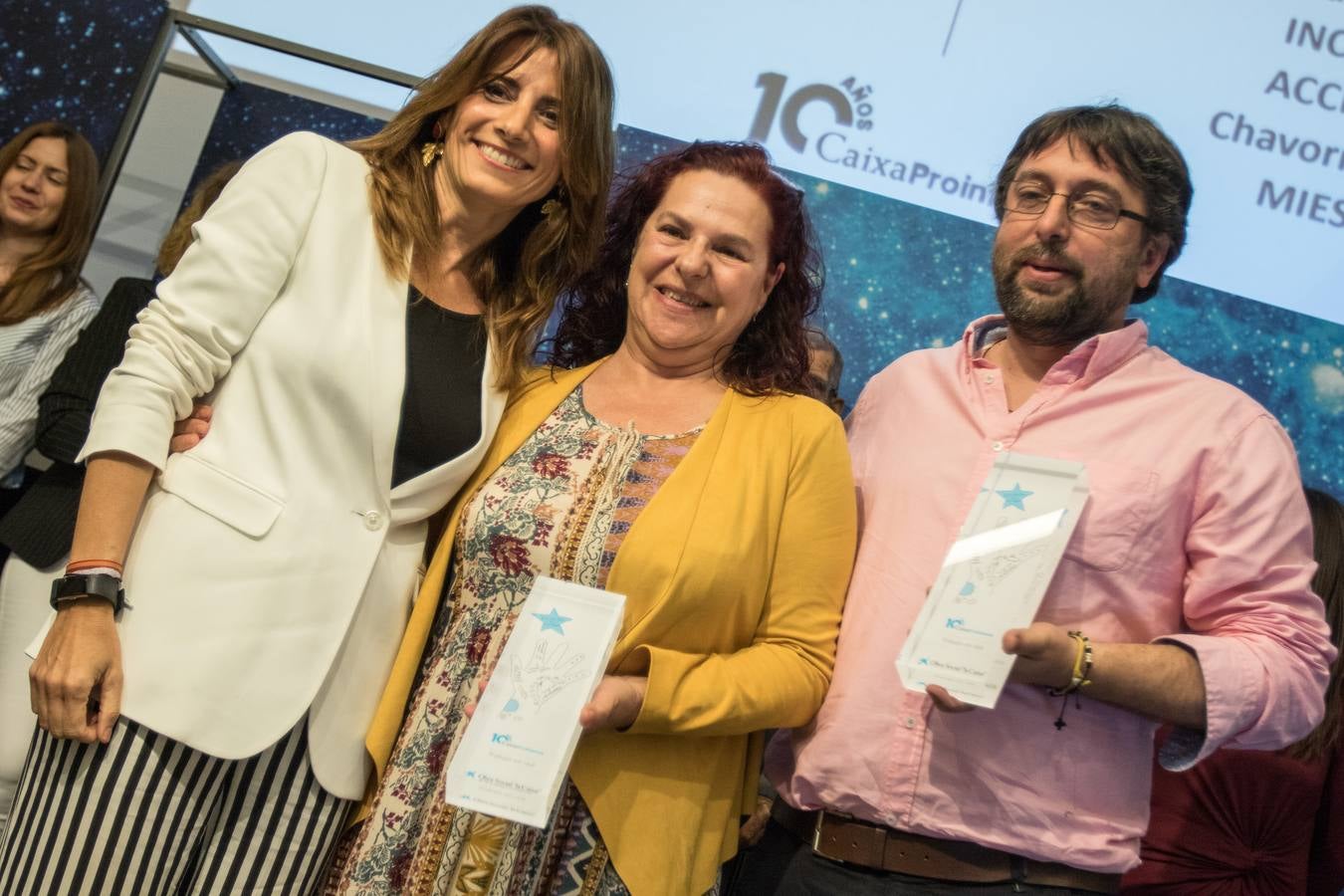 Cientos de personas abarrotan el Seminario de Málaga para celebrar el décimo aniversario de Caixa Proinfancia 