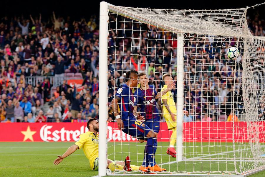 El Barcelona, ya campeón de Liga, recibe en el Camp Nou a un Villarreal que aún tiene trabajo por hacer para certificar su plaza europea. 