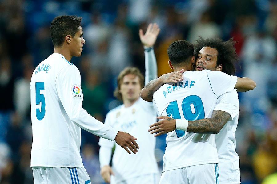 El Real Madrid goleó a un Celta impotente que no vio portería en el Santiago Bernabéu. Bale fue uno de los protagonistas del partido. El galés marcó los dos goles que abrieron el marcador.