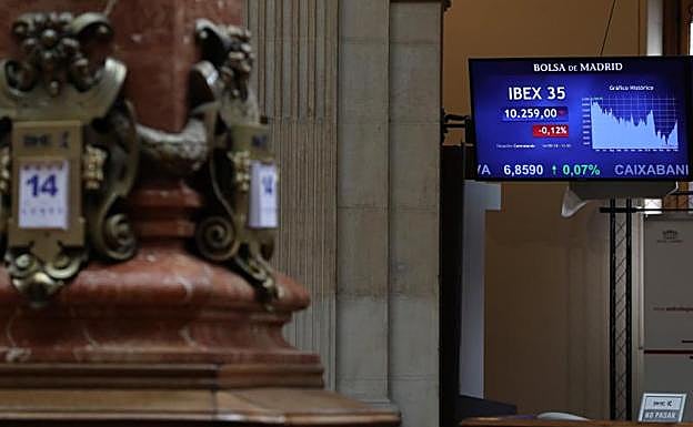 El Ibex-35 recorta pero se mantiene sobre los 10.250 puntos