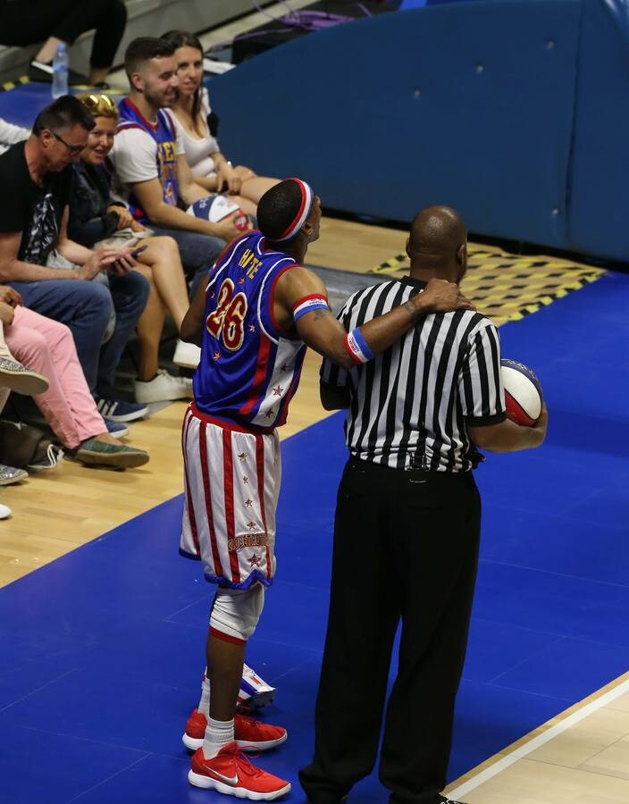 Fotos: El espectáculo de los Harlem Globetrotters en Málaga