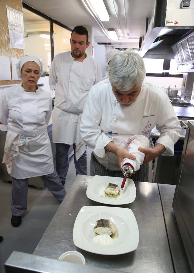 La escuela de hostelería ofrecerán al público la posibilidad de participar en estas actividades formativas, tres días a la semana, de martes a jueves y ofertarán tres tipos de menús de temporada, elaborado por el equipo de formadores del centro