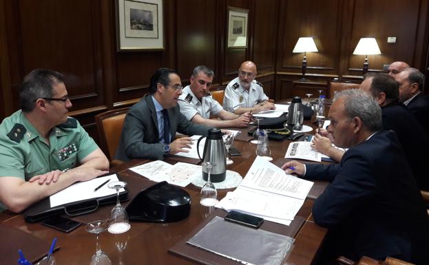 Reunión de la Junta de Seguridad.