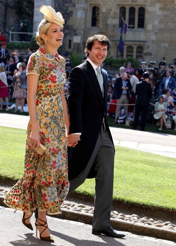 El cantante James Blunt y Sofia Wellesley.