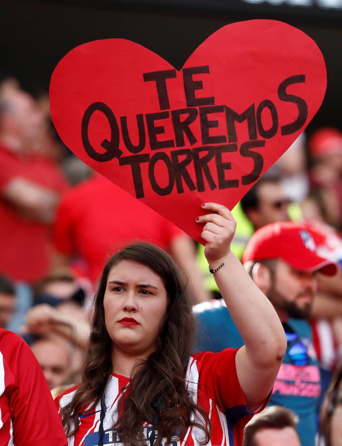 El delantero del Atlético de Madrid puso punto final a toda una vida como rojiblanco, y el Wanda Metropolitano quiso engrandecer su leyenda con un homenaje para el recuerdo.