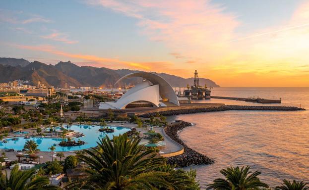 Vista de Santa Cruz de Tenerife.