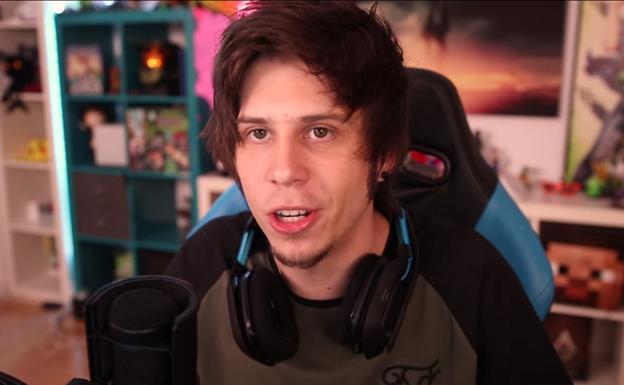 'El Rubius', en su vídeo de despedida.