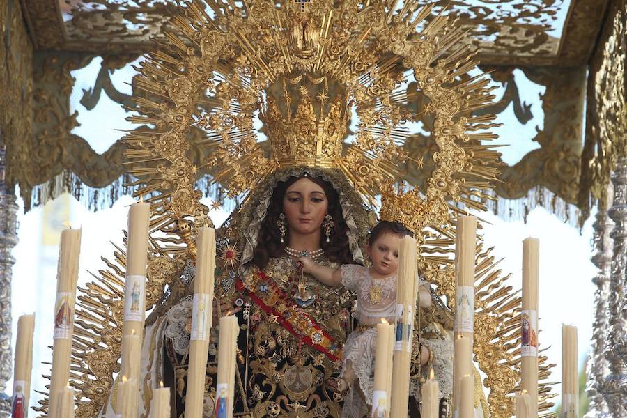 Los recorrido procesionales de las Vírgenes de la Victoria, Soledad de Mena, Dolores del Puente, Carmen de El Perchel, Rocío, María Auxiliadora, Amargura (Zamarrilla), Trinidad, Esperanza y Dolores de la Expiración