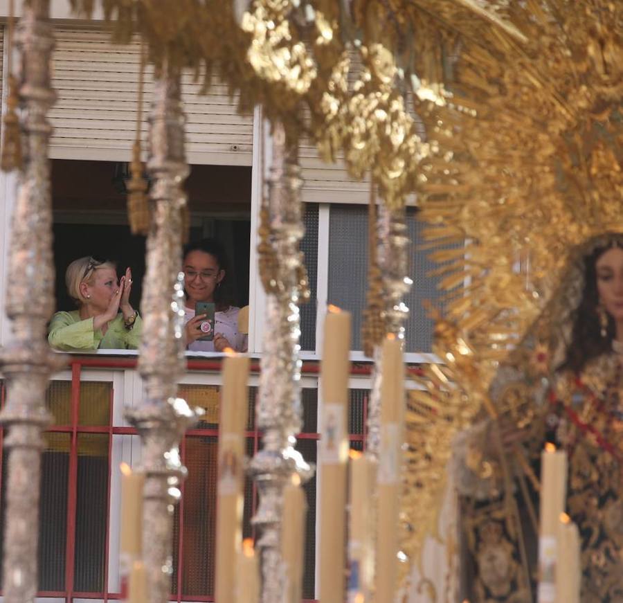 Los recorrido procesionales de las Vírgenes de la Victoria, Soledad de Mena, Dolores del Puente, Carmen de El Perchel, Rocío, María Auxiliadora, Amargura (Zamarrilla), Trinidad, Esperanza y Dolores de la Expiración