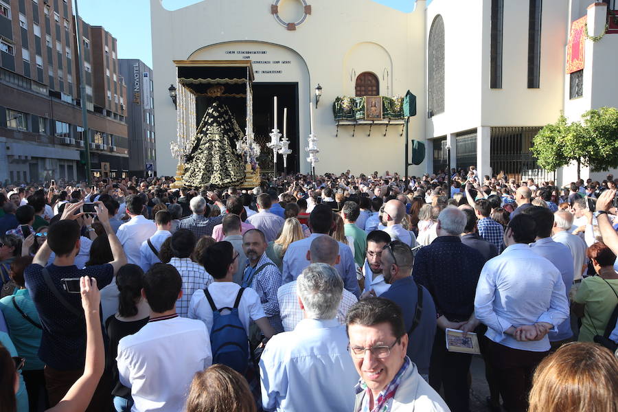 Los recorrido procesionales de las Vírgenes de la Victoria, Soledad de Mena, Dolores del Puente, Carmen de El Perchel, Rocío, María Auxiliadora, Amargura (Zamarrilla), Trinidad, Esperanza y Dolores de la Expiración