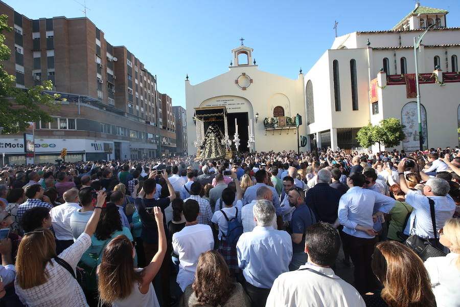 Los recorrido procesionales de las Vírgenes de la Victoria, Soledad de Mena, Dolores del Puente, Carmen de El Perchel, Rocío, María Auxiliadora, Amargura (Zamarrilla), Trinidad, Esperanza y Dolores de la Expiración