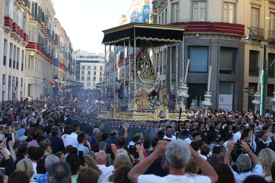 Los recorridos procesionales de las Vírgenes de la Victoria, Soledad de Mena, Dolores del Puente, Carmen de El Perchel, Rocío, María Auxiliadora, Amargura (Zamarrilla), Trinidad, Esperanza y Dolores de la Expiración
