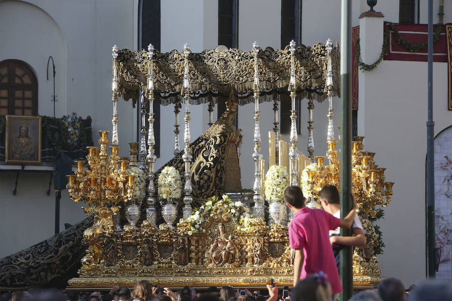 Los recorridos procesionales de las Vírgenes de la Victoria, Soledad de Mena, Dolores del Puente, Carmen de El Perchel, Rocío, María Auxiliadora, Amargura (Zamarrilla), Trinidad, Esperanza y Dolores de la Expiración