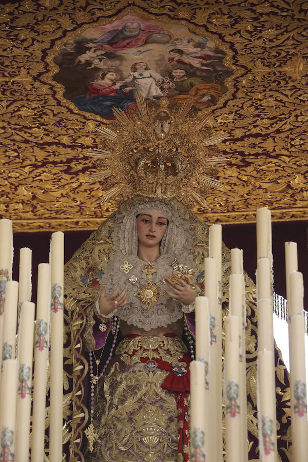 Los recorrido procesionales de las Vírgenes de la Victoria, Soledad de Mena, Dolores del Puente, Carmen de El Perchel, Rocío, María Auxiliadora, Amargura (Zamarrilla), Trinidad, Esperanza y Dolores de la Expiración