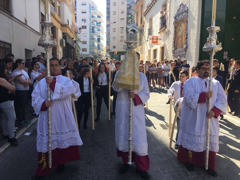 Los recorrido procesionales de las Vírgenes de la Victoria, Soledad de Mena, Dolores del Puente, Carmen de El Perchel, Rocío, María Auxiliadora, Amargura (Zamarrilla), Trinidad, Esperanza y Dolores de la Expiración