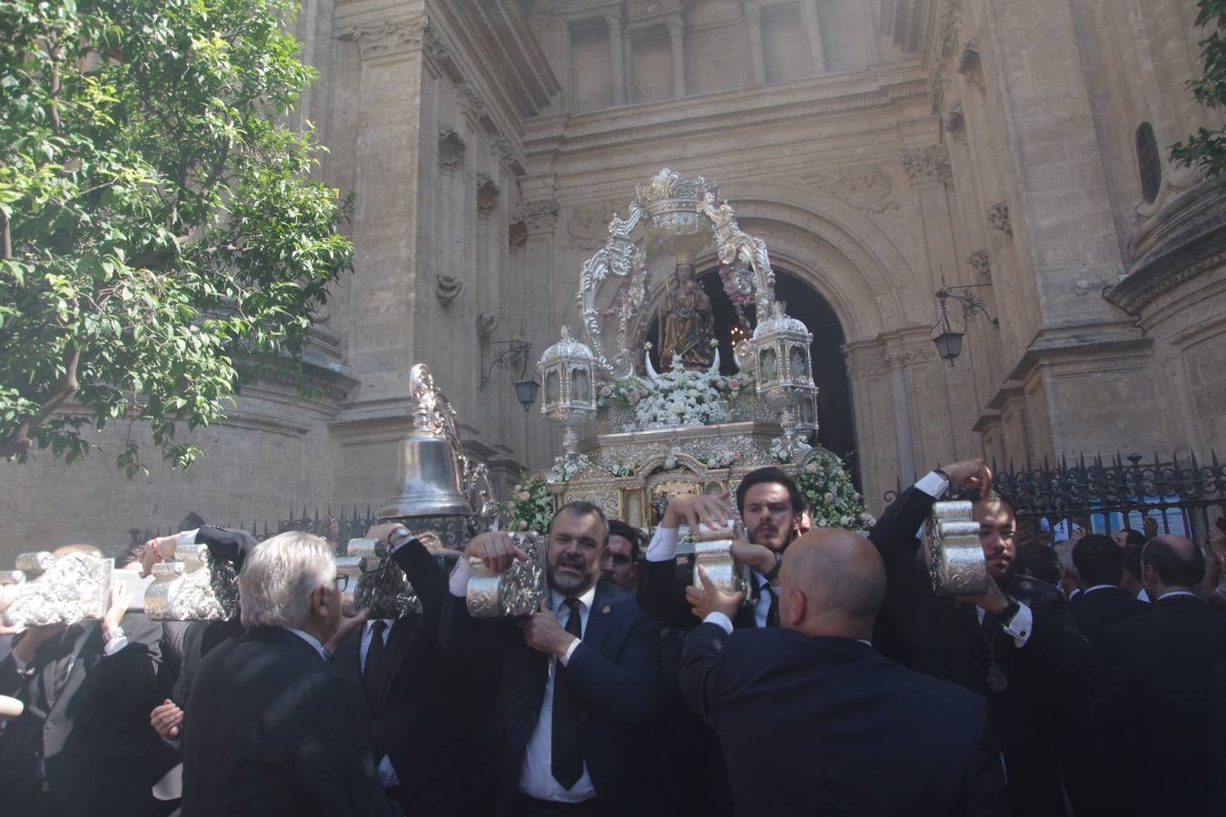 Los recorrido procesionales de las Vírgenes de la Victoria, Soledad de Mena, Dolores del Puente, Carmen de El Perchel, Rocío, María Auxiliadora, Amargura (Zamarrilla), Trinidad, Esperanza y Dolores de la Expiración