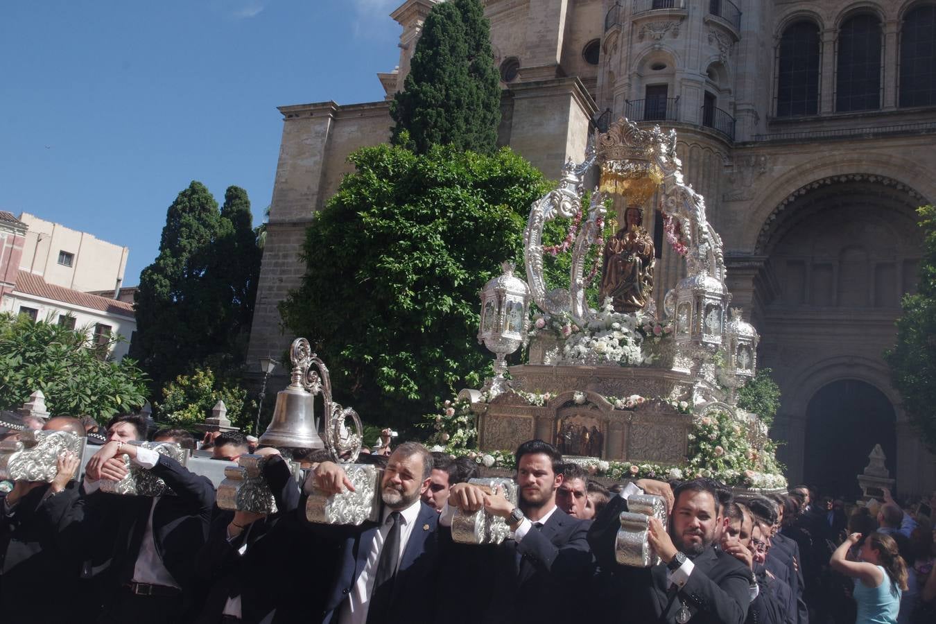 Los recorrido procesionales de las Vírgenes de la Victoria, Soledad de Mena, Dolores del Puente, Carmen de El Perchel, Rocío, María Auxiliadora, Amargura (Zamarrilla), Trinidad, Esperanza y Dolores de la Expiración