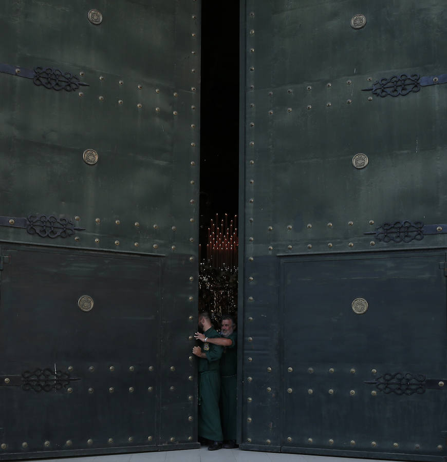 Los recorridos procesionales de las Vírgenes de la Victoria, Soledad de Mena, Dolores del Puente, Carmen de El Perchel, Rocío, María Auxiliadora, Amargura (Zamarrilla), Trinidad, Esperanza y Dolores de la Expiración