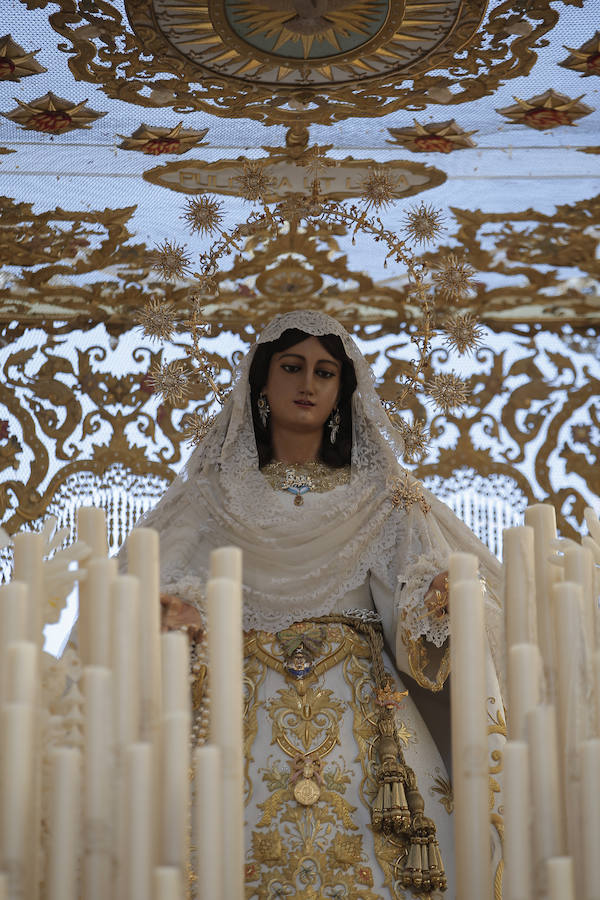 Los recorrido procesionales de las Vírgenes de la Victoria, Soledad de Mena, Dolores del Puente, Carmen de El Perchel, Rocío, María Auxiliadora, Amargura (Zamarrilla), Trinidad, Esperanza y Dolores de la Expiración