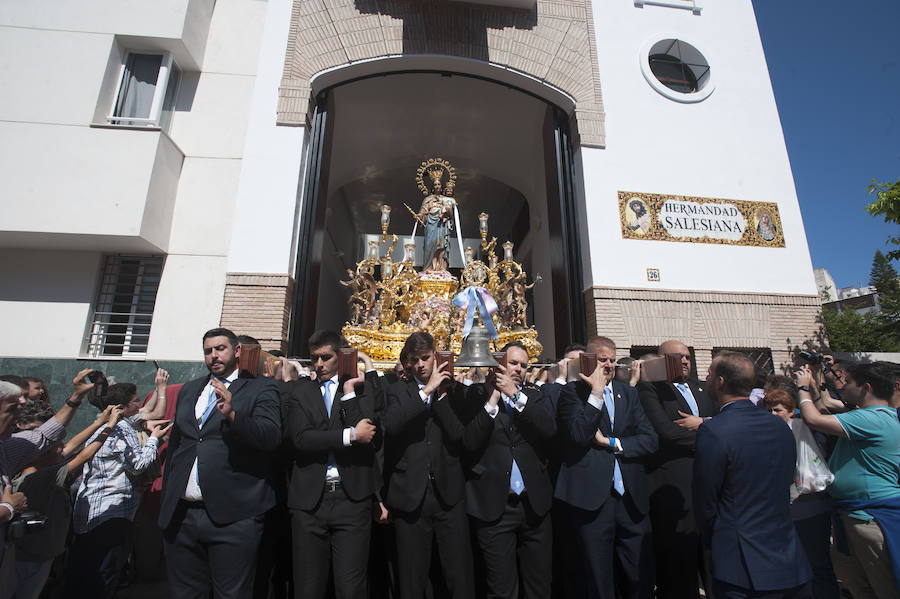 Los recorrido procesionales de las Vírgenes de la Victoria, Soledad de Mena, Dolores del Puente, Carmen de El Perchel, Rocío, María Auxiliadora, Amargura (Zamarrilla), Trinidad, Esperanza y Dolores de la Expiración