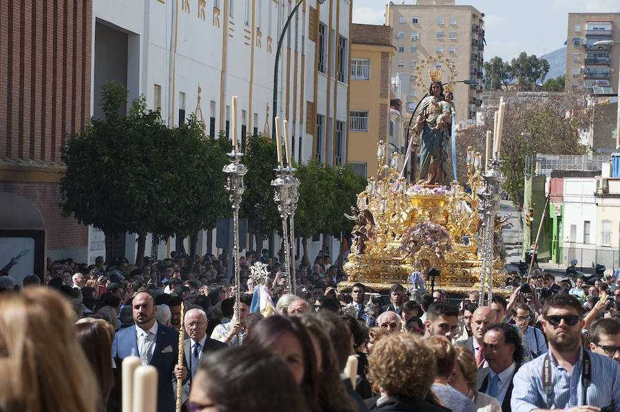 Los recorrido procesionales de las Vírgenes de la Victoria, Soledad de Mena, Dolores del Puente, Carmen de El Perchel, Rocío, María Auxiliadora, Amargura (Zamarrilla), Trinidad, Esperanza y Dolores de la Expiración