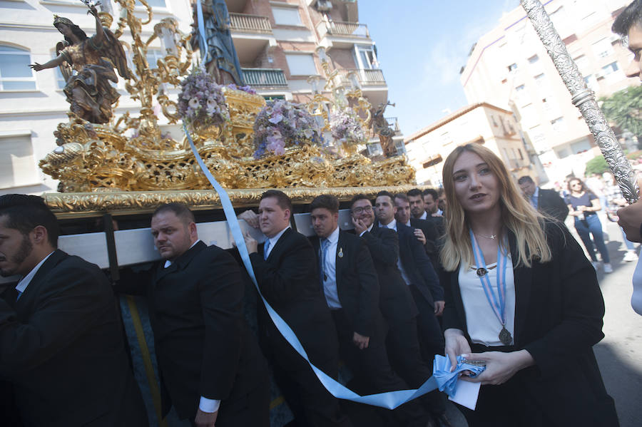 Los recorrido procesionales de las Vírgenes de la Victoria, Soledad de Mena, Dolores del Puente, Carmen de El Perchel, Rocío, María Auxiliadora, Amargura (Zamarrilla), Trinidad, Esperanza y Dolores de la Expiración