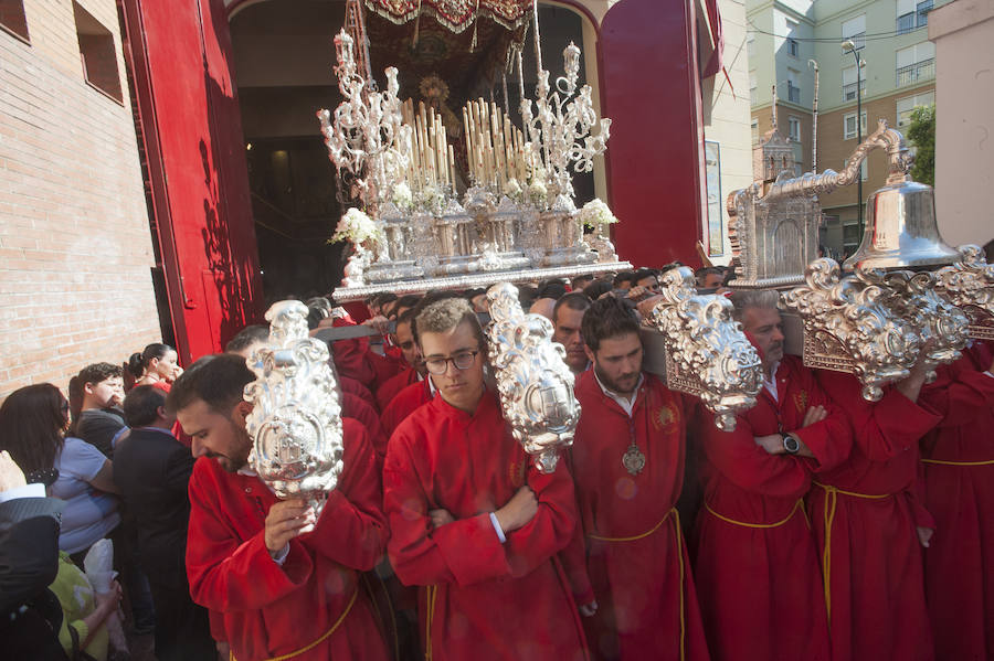Los recorrido procesionales de las Vírgenes de la Victoria, Soledad de Mena, Dolores del Puente, Carmen de El Perchel, Rocío, María Auxiliadora, Amargura (Zamarrilla), Trinidad, Esperanza y Dolores de la Expiración