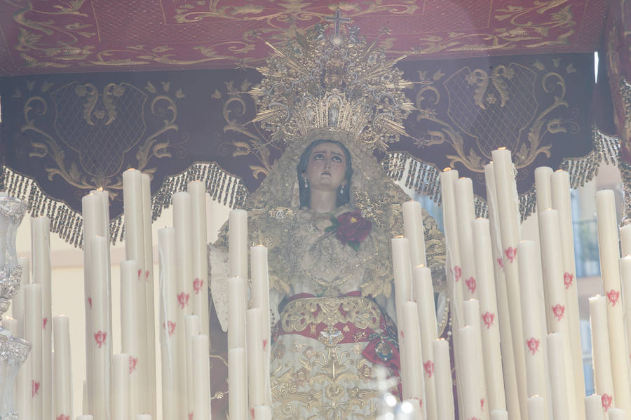 Los recorrido procesionales de las Vírgenes de la Victoria, Soledad de Mena, Dolores del Puente, Carmen de El Perchel, Rocío, María Auxiliadora, Amargura (Zamarrilla), Trinidad, Esperanza y Dolores de la Expiración