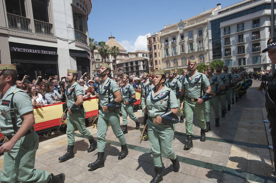 El Tercio 'Alejandro Farnesio' ha conmemorado esta mañana el día de las Fuerzas Armadas en la ciudad