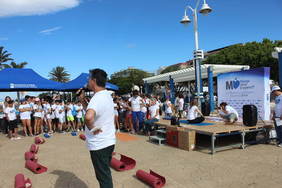 300 escolares han participado en esta jornada organizada por el Ayuntamiento de Málaga para concienciar sobre la necesidad de un mundo más sostenible