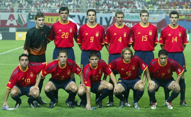 Mendieta en el Mundial de 2002.