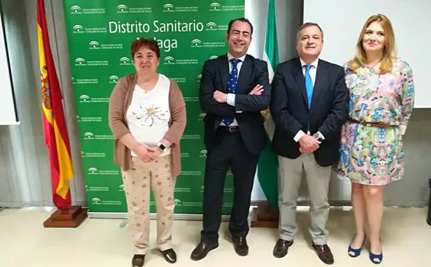 José Luis Gutiérrez, nuevo gerente del distrito sanitario de Málaga y Maximiliano Vilaseca, de la Axarquía