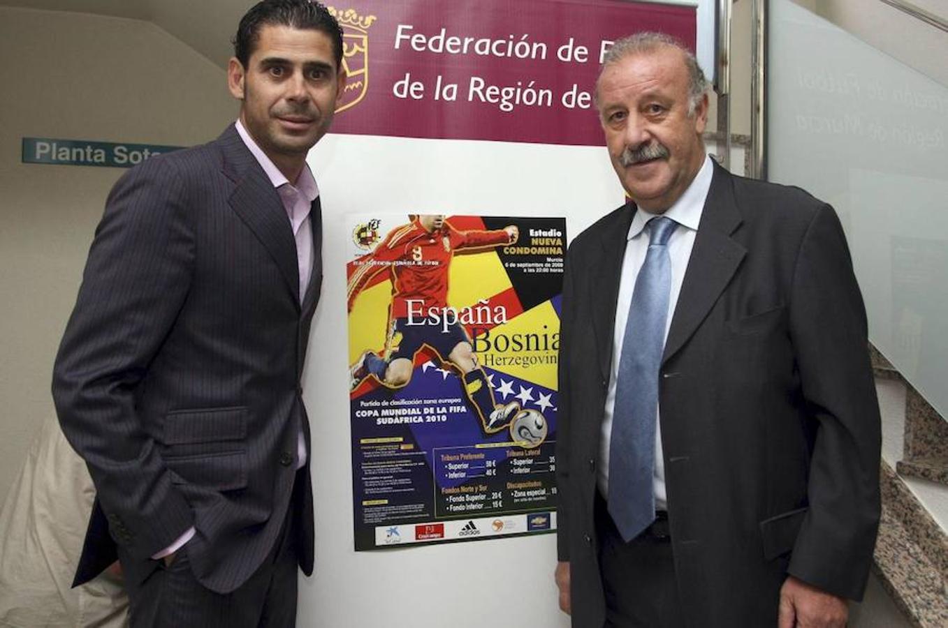En el verano de 2007, Hierro se incorporó a la Real Federación Española de Fútbol como Director Deportivo, con la que consiguió el Campeonato de Europa y el Campeonato del Mundo en 2010.
