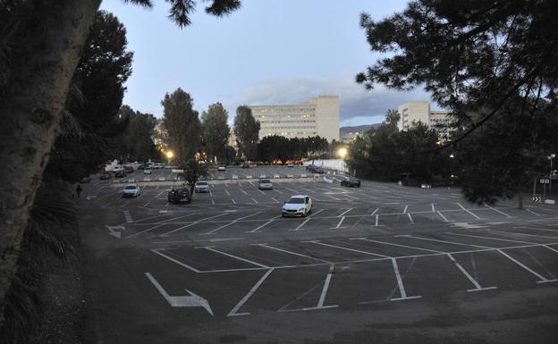 El aparcamiento del Civil es una de las opciones para el nuevo hospital. 