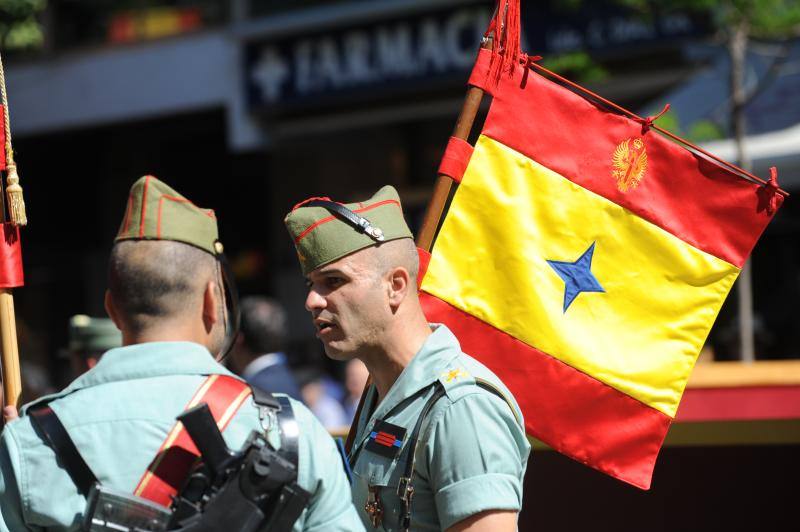 Repaso en imágenes de la jura de bandera celebrada este domingo