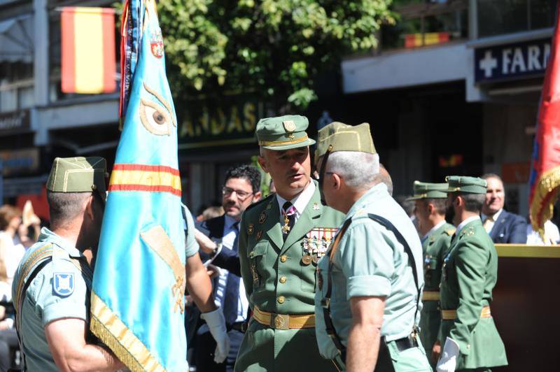 Repaso en imágenes de la jura de bandera celebrada este domingo