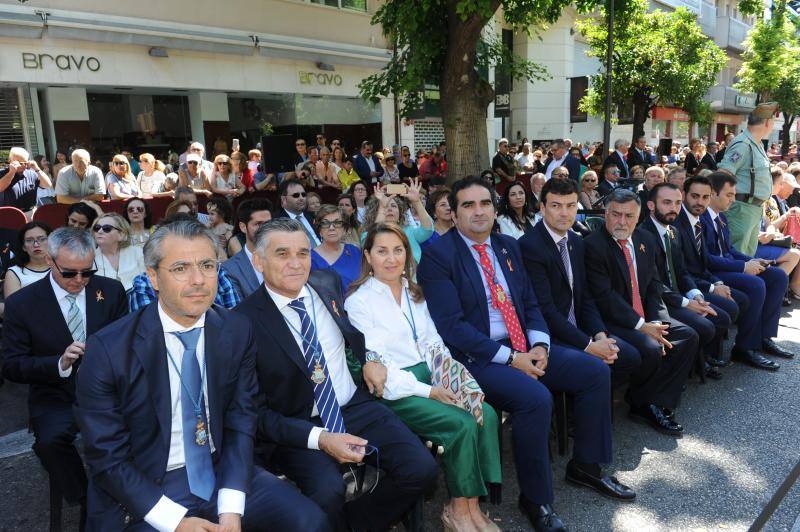 Repaso en imágenes de la jura de bandera celebrada este domingo