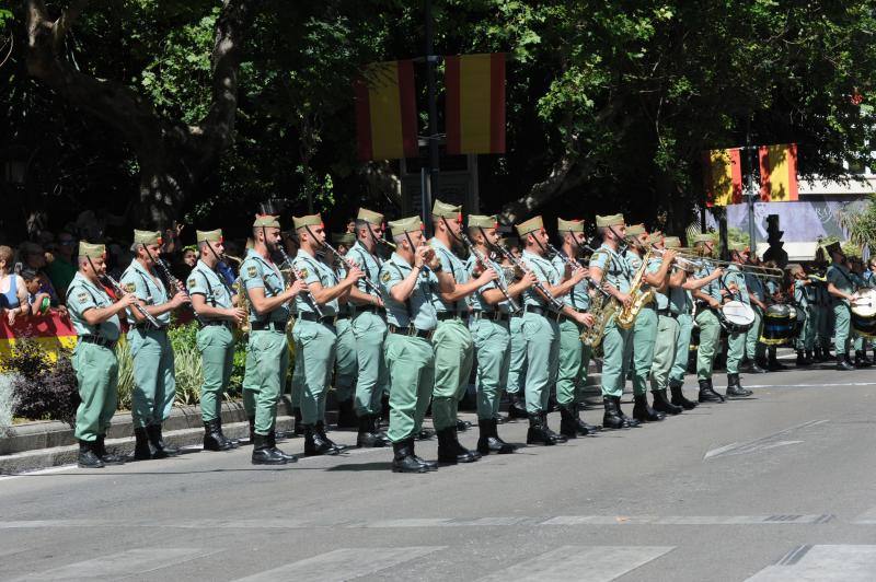 Repaso en imágenes de la jura de bandera celebrada este domingo