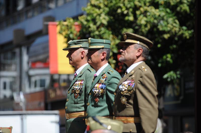 Repaso en imágenes de la jura de bandera celebrada este domingo