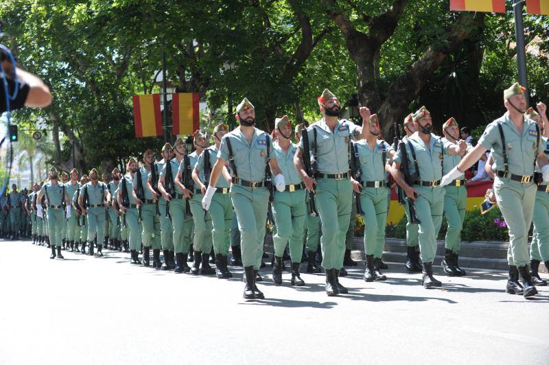 Repaso en imágenes de la jura de bandera celebrada este domingo