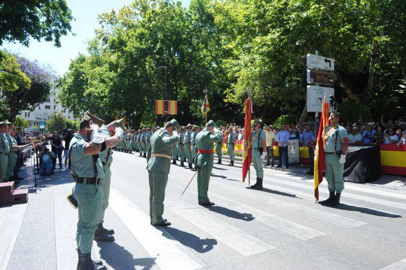 Repaso en imágenes de la jura de bandera celebrada este domingo