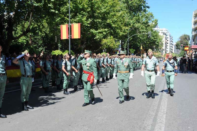 Repaso en imágenes de la jura de bandera celebrada este domingo