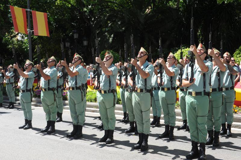 Repaso en imágenes de la jura de bandera celebrada este domingo