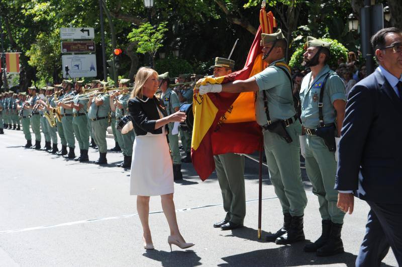 Repaso en imágenes de la jura de bandera celebrada este domingo