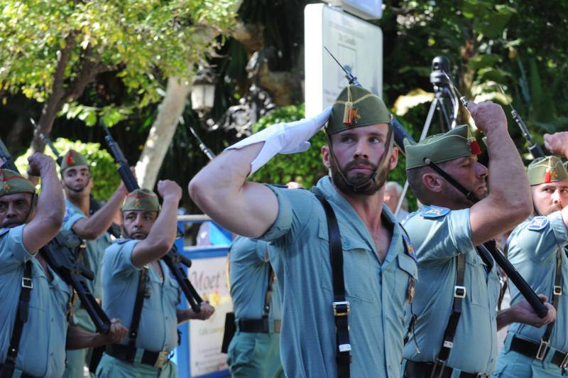 Repaso en imágenes de la jura de bandera celebrada este domingo