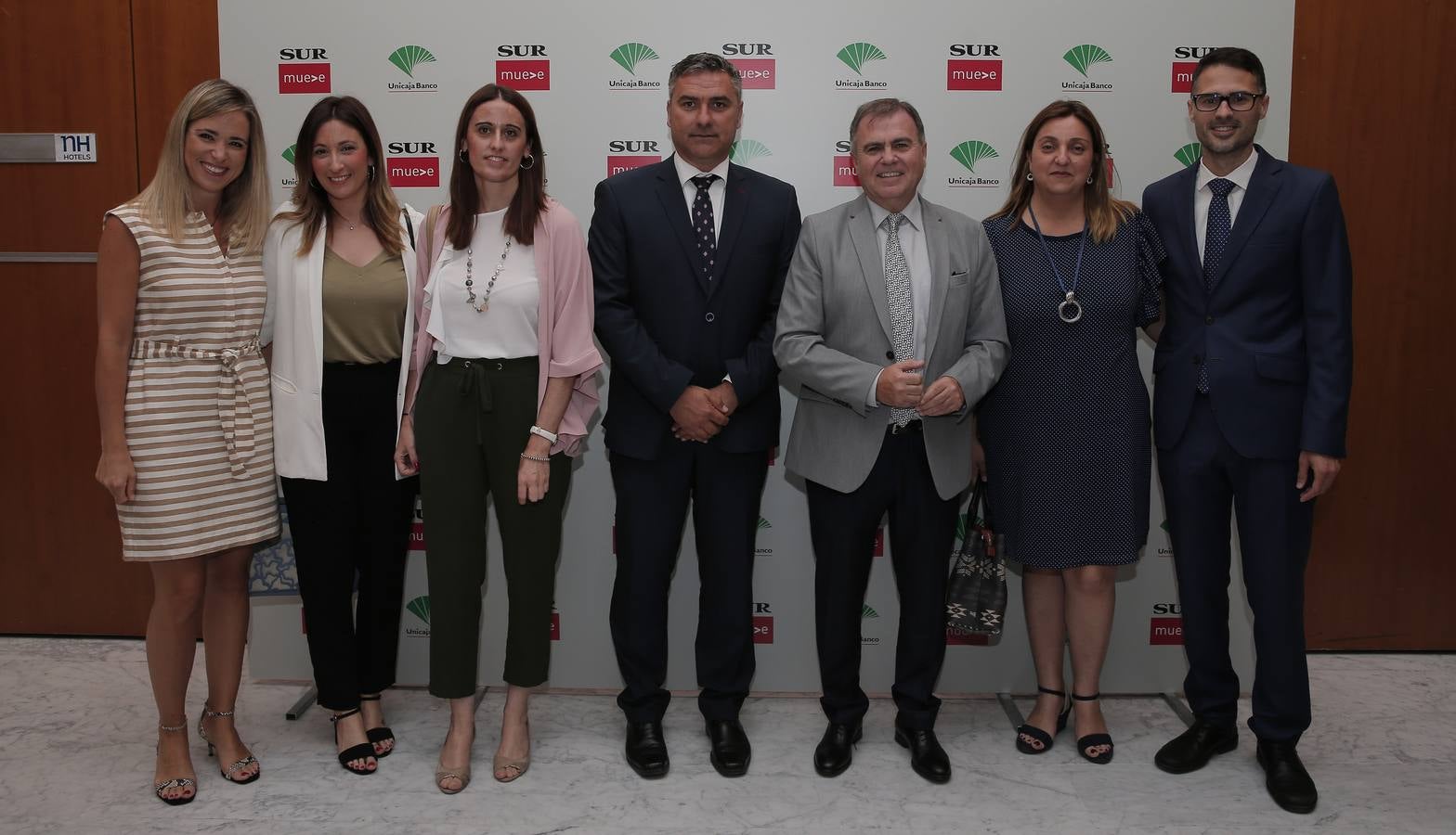 Numerosas personalidades de la sociedad malagueña han asistido al Foro SUR con la presidenta de la Junta de Andalucía, Susana Díez, que se ha desarrollado en el hotel NH de Málaga capital, hoy lunes 18 de junio