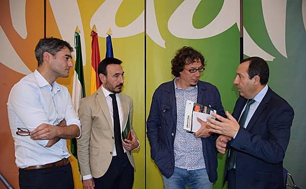 Acto de esta mañana, en el que se ha presentado el proyecto. 