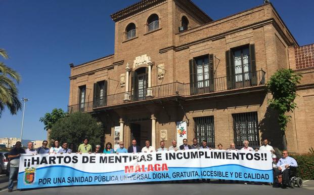 Sindicatos, pacientes y colectivos profesionales animan a manifestarse en defensa de la sanidad pública de Málaga